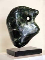 Abstract sculpture entitled 